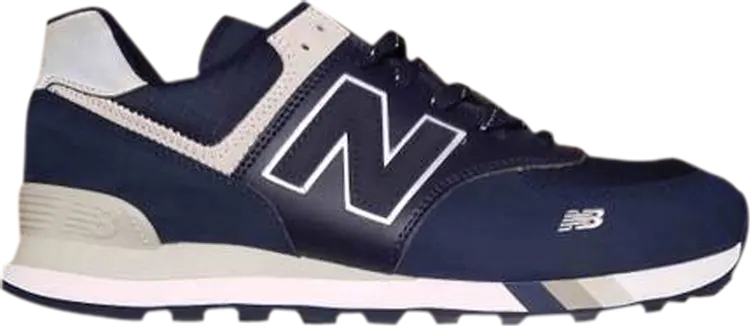 

Кроссовки New Balance Shoe Palace x 574 'Navy White', синий