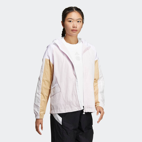

Ветровка Adidas, бежевый/желтый