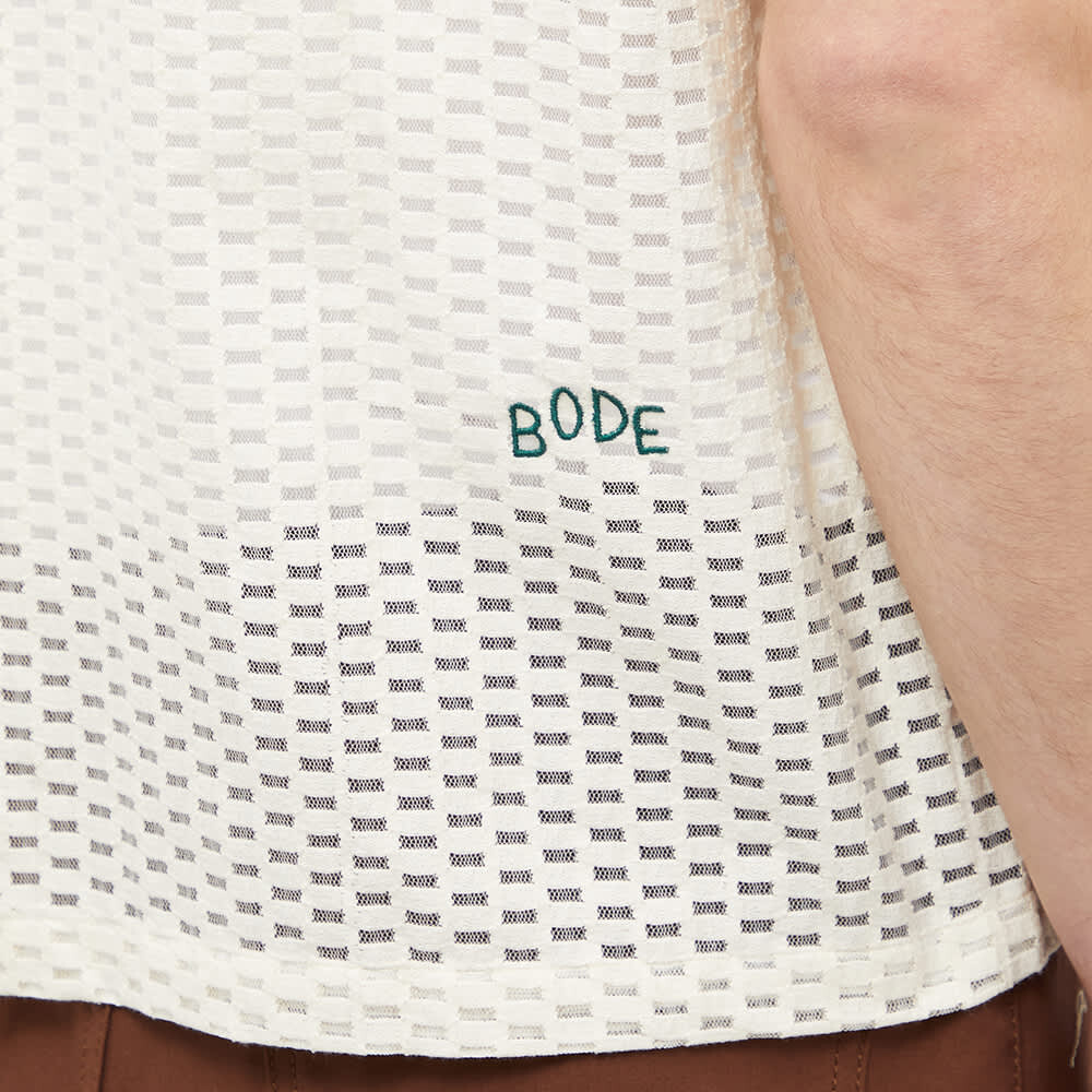 

Рубашка BODE Sheer Brick Lace Vacation Shirt