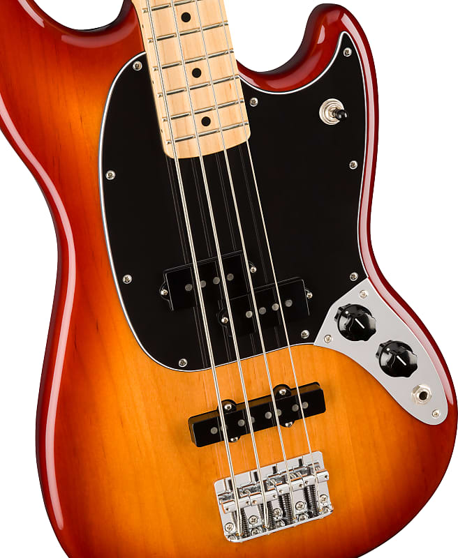 Fender Player Mustang PJ Bass - Sienna Sunburst Player Mustang Bass PJ