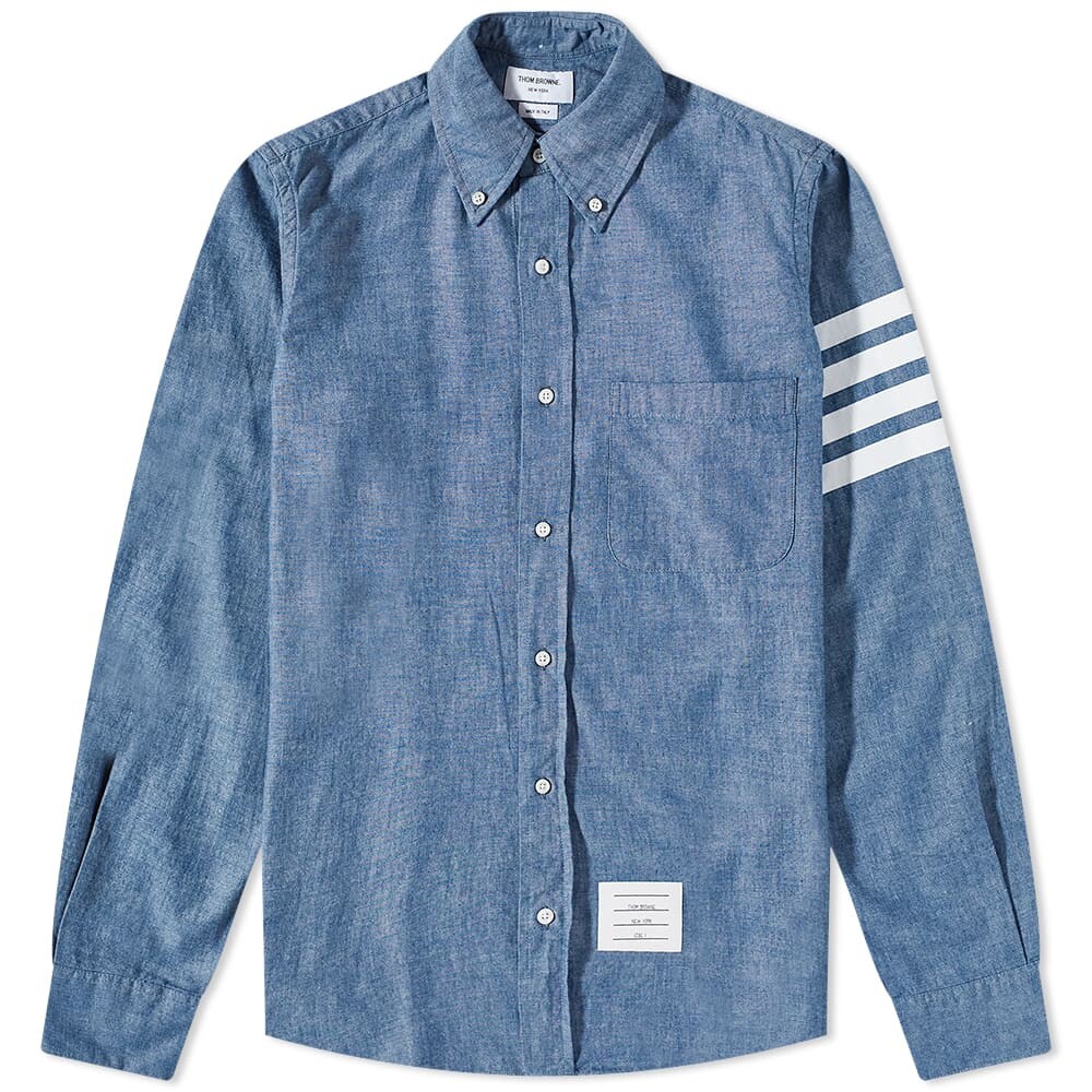 

Рубашка Thom Browne 4 Bar Button Down Chambray Shirt