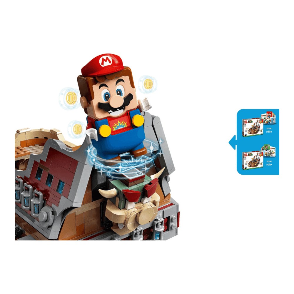 Конструктор LEGO Super Mario 71391 Летучий корабль Боузера – заказать из-за  рубежа в «CDEK.Shopping»