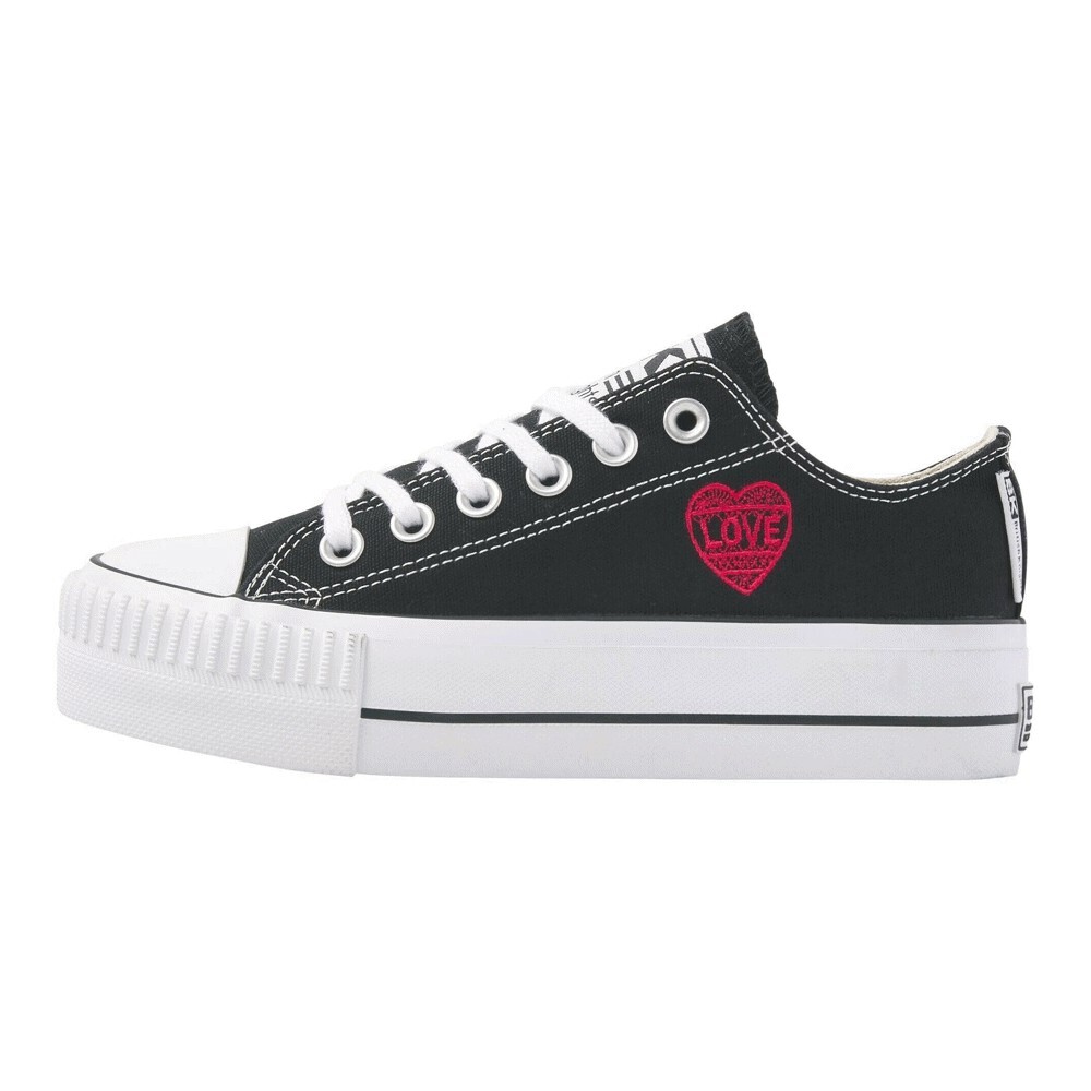 

Кроссовки British Knights Kaya Low, black love heart