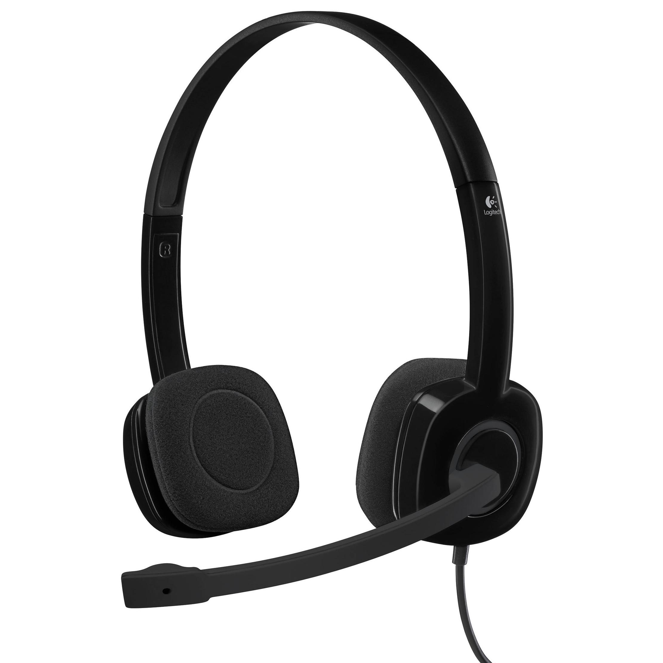 Гарнитура logitech. Гарнитура Logitech Headset h151 (981-000589). Гарнитура stereo Headset h151. Наушники Logitech h151. Logitech наушники с микрофоном h150.