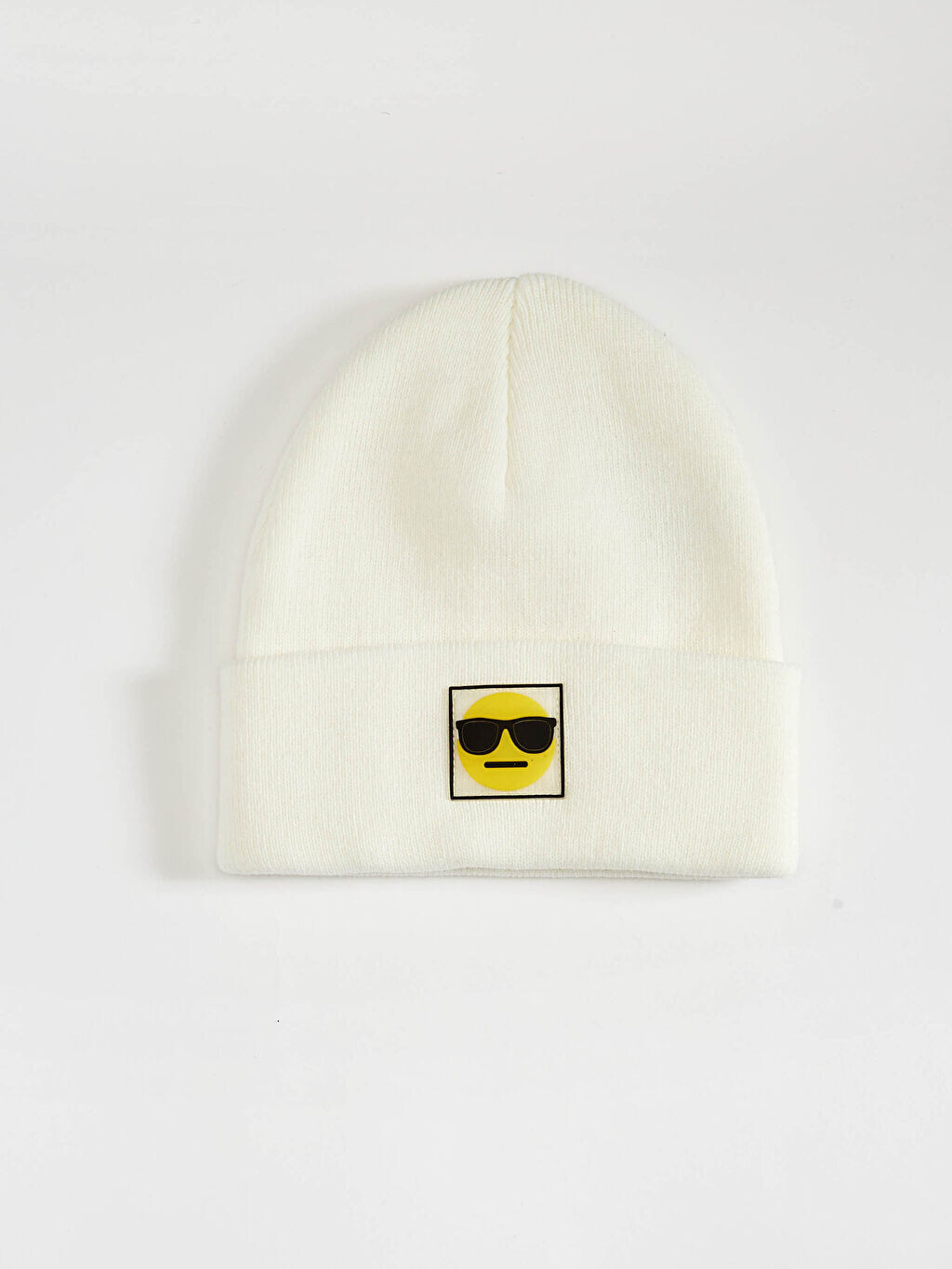 

Женская трикотажная шапка Emoji Label