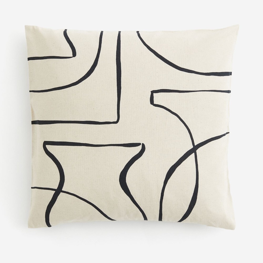 

Декоративная наволочка H&M Home Patterned, белый