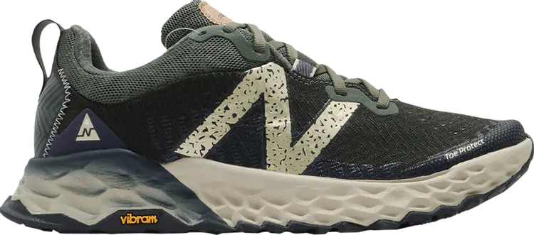 

Кроссовки New Balance Fresh Foam Hierro v6 2E Wide 'Black Spruce Timberwolf', зеленый