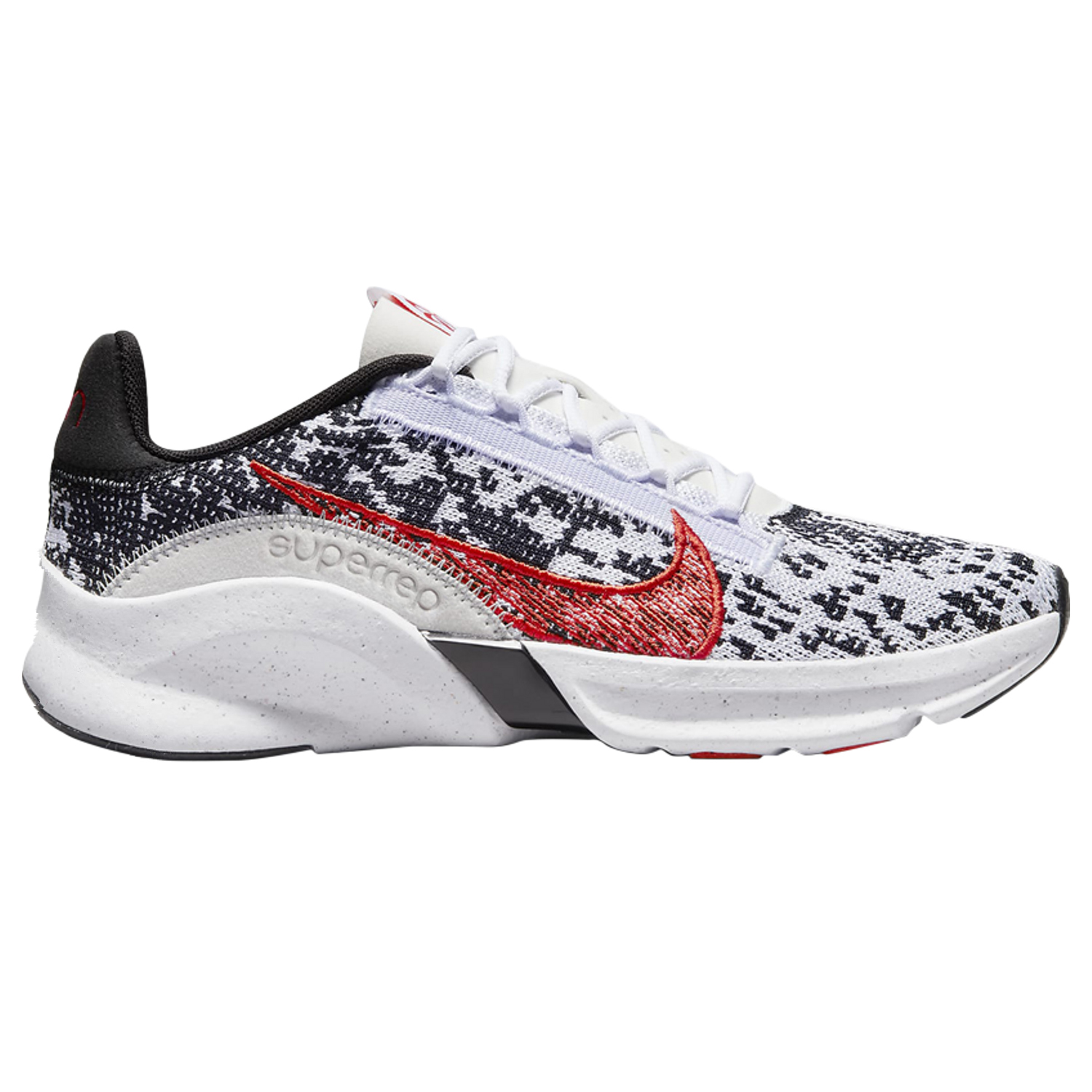 Кроссовки Nike Wmns SuperRep Go 3 Flyknit Next Nature 'White Picante Red', Белый кроссовки nike performance superrep go black pure platinum anthracite white