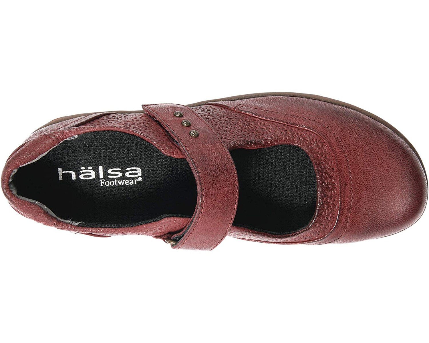 

Туфли на плоской подошве Aloe Halsa Footwear, темная вишня