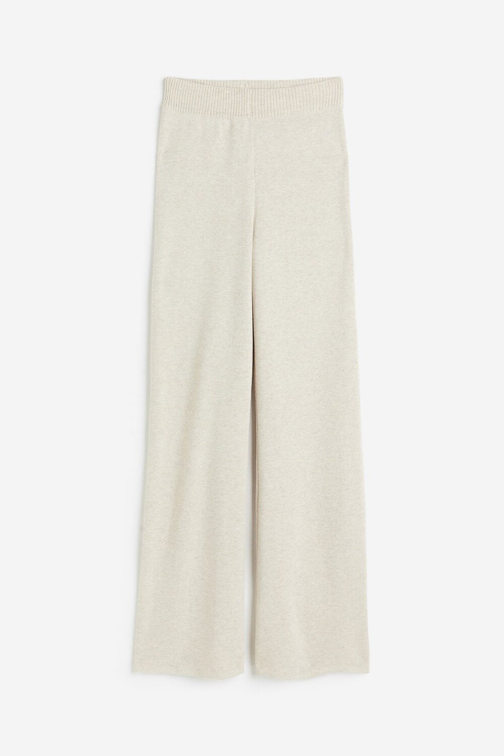 

Брюки H&M Flared, светло-бежевый
