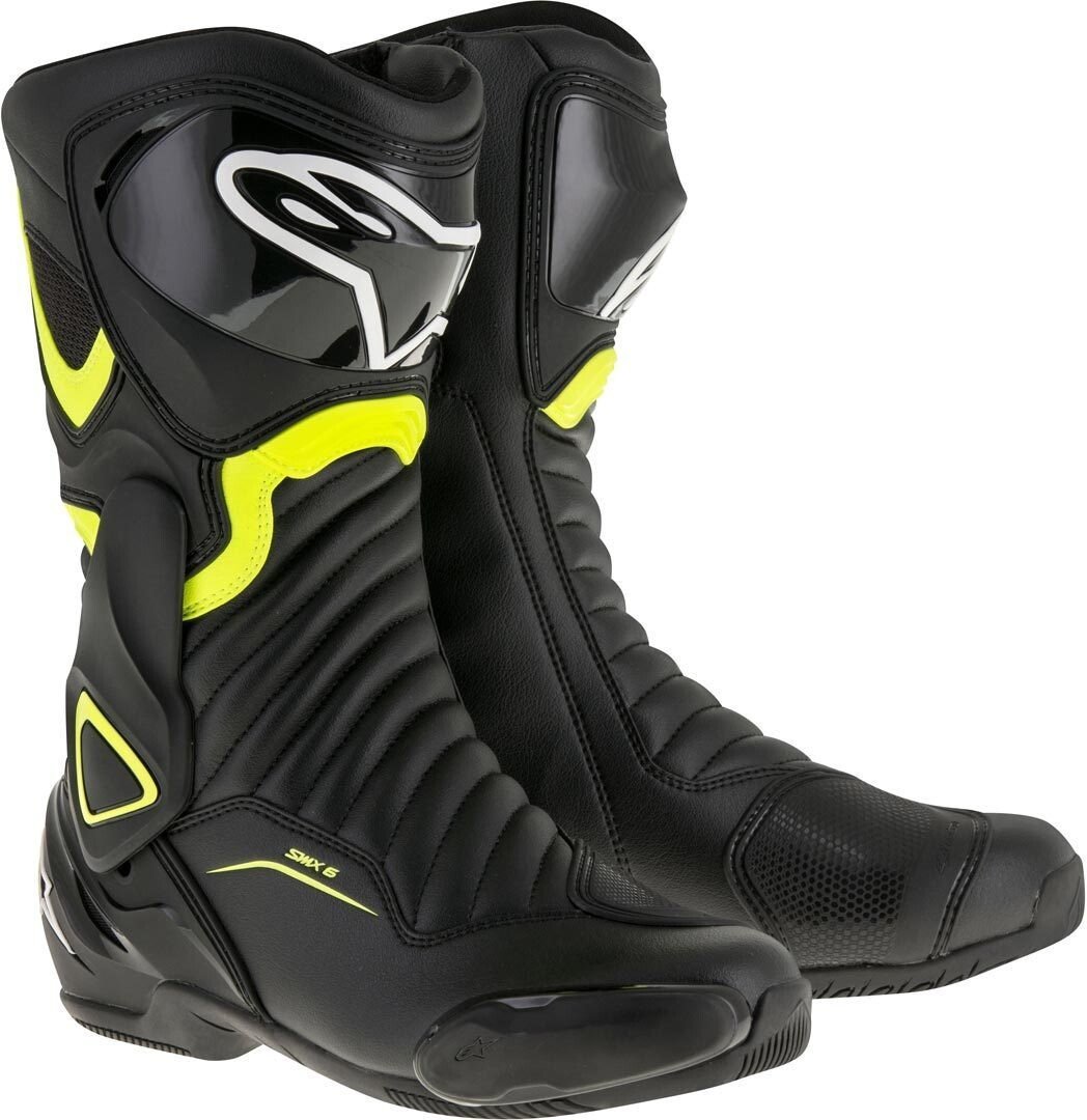 

Мотоциклетные ботинки Alpinestars SMX-6 V2, черный/желтый