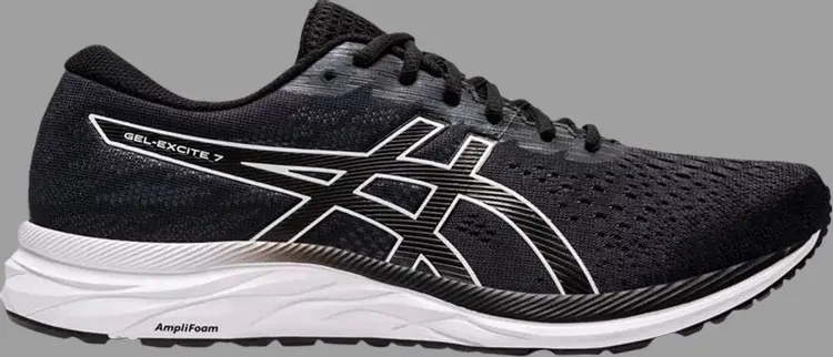 

Кроссовки wmns gel excite 7 'black white' Asics, черный