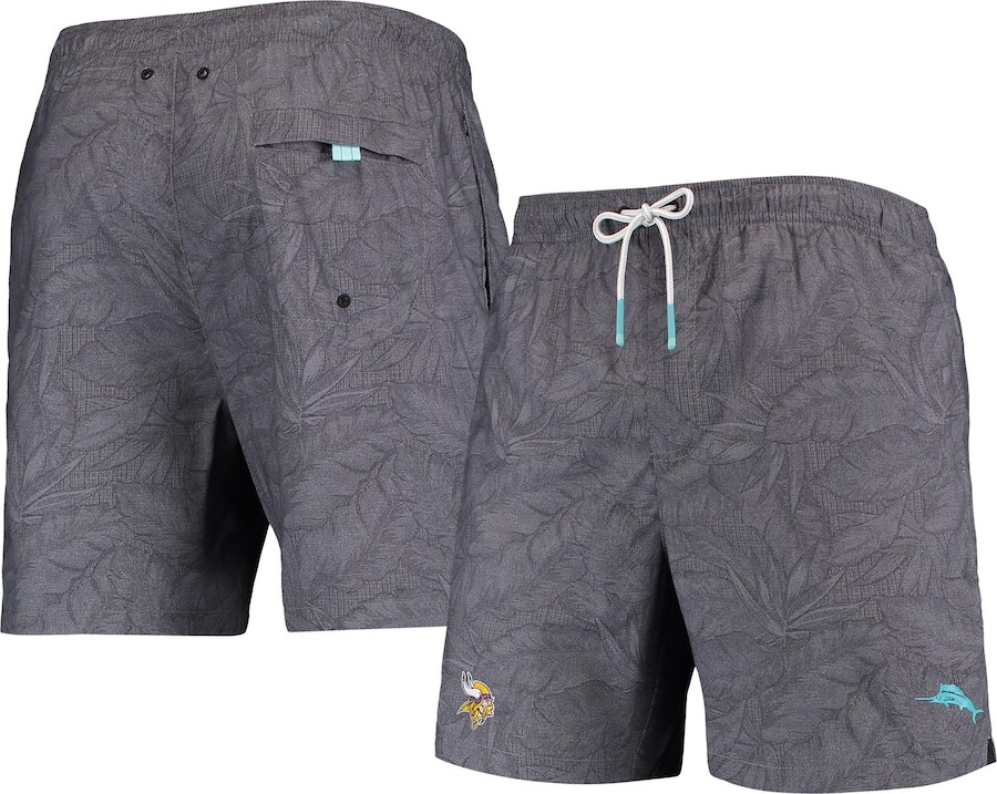 

Пляжные шорты Tommy Bahama Minnesota Vikings, черный