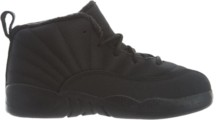 Air jordan 12 cheap winterized black grade school