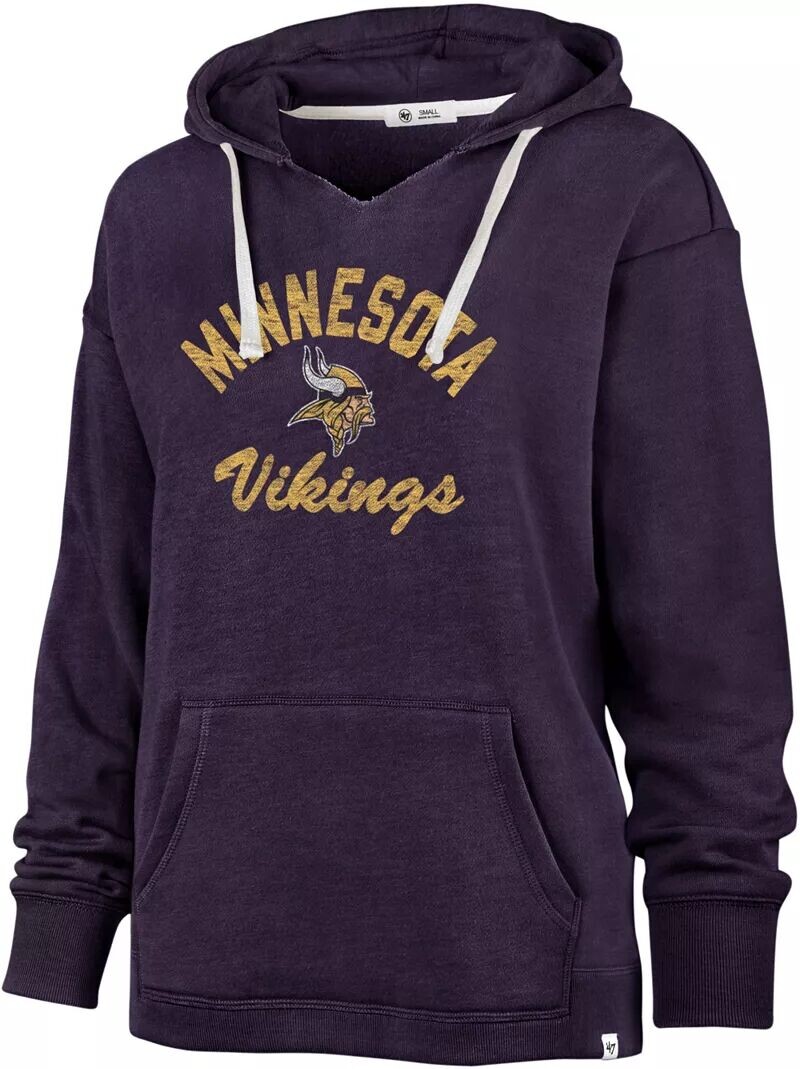 

Женская фиолетовая толстовка с запахом Minnesota Vikings '47 Minnesota Vikings