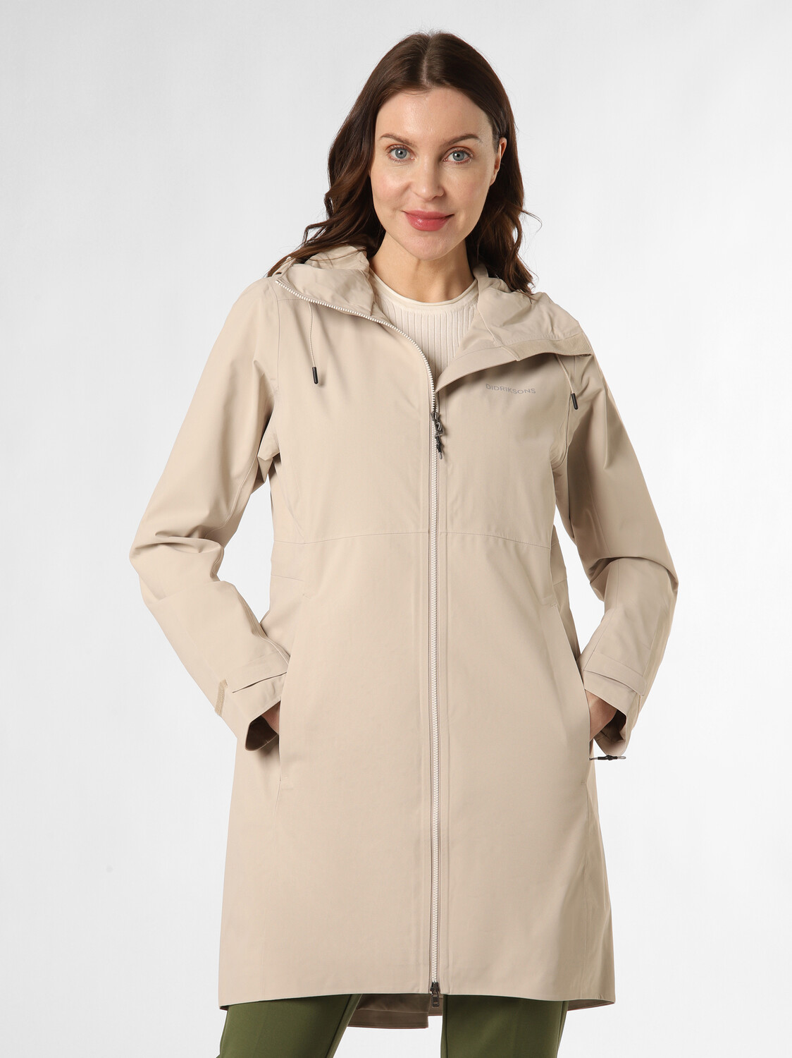 

Парка Didriksons Jacke Bea, бежевый