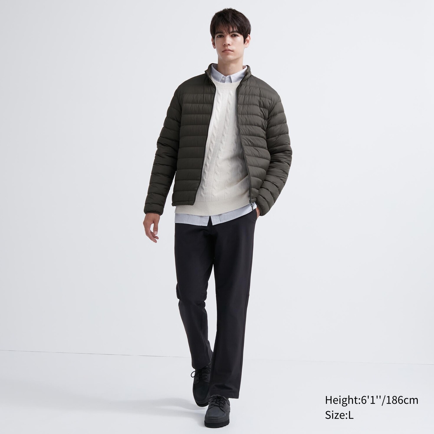 

HEATTECH Легкие брюки Uniqlo, черный