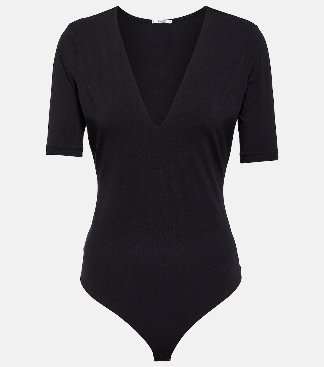 

Боди из джерси с короткими рукавами WOLFORD, черный