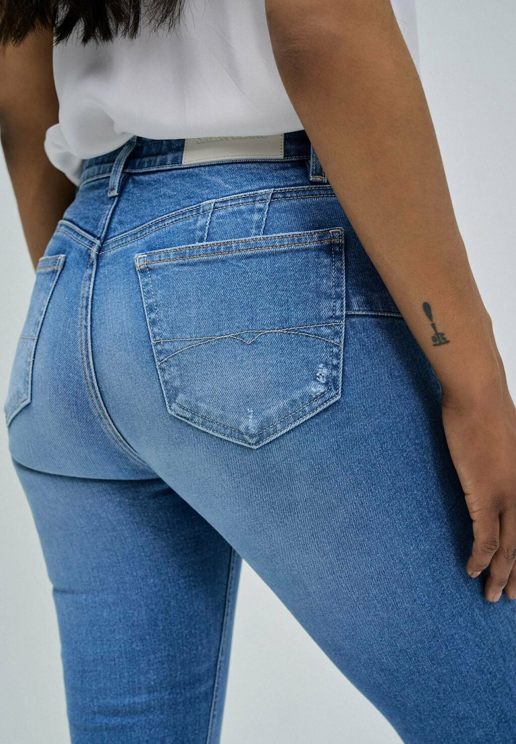 

Джинсы узкого кроя Salsa Jeans, синий