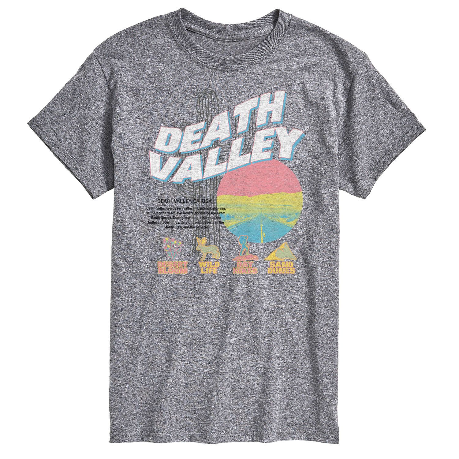 Футболка Big & Tall Death Valley Licensed Character, серый