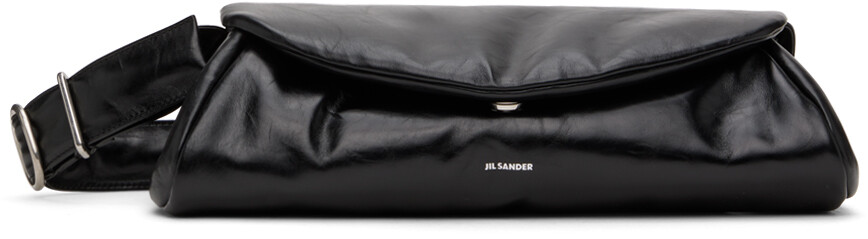 

Черный - Утепленная сумка Grande Cannolo Jil Sander