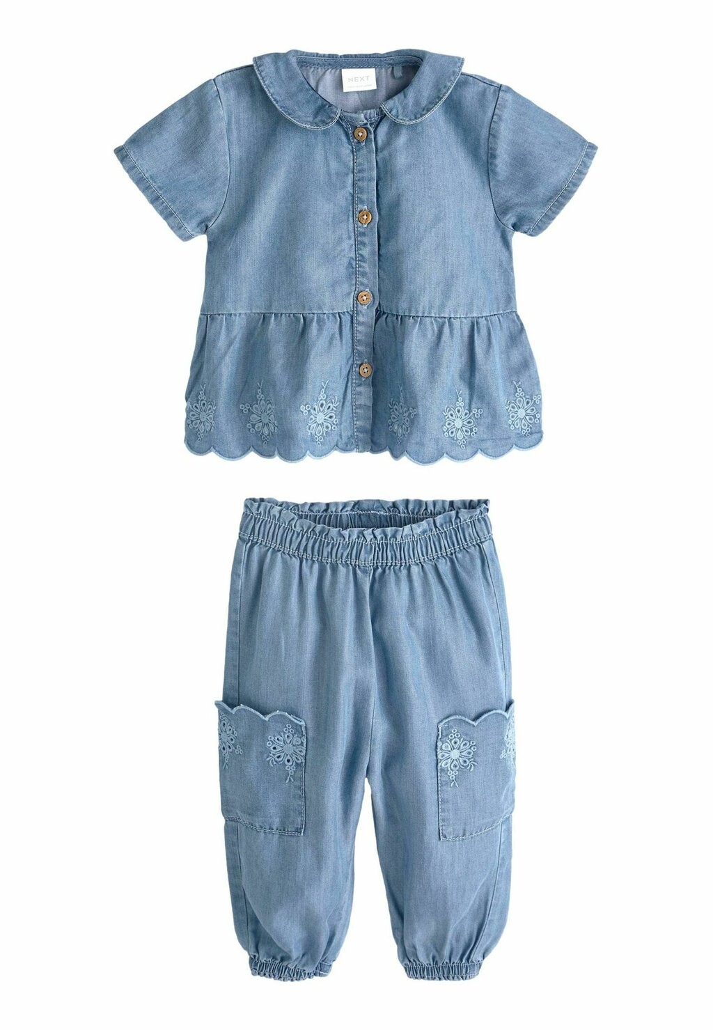 

Джинсы свободного кроя SET REGULAR FIT Next, цвет denim