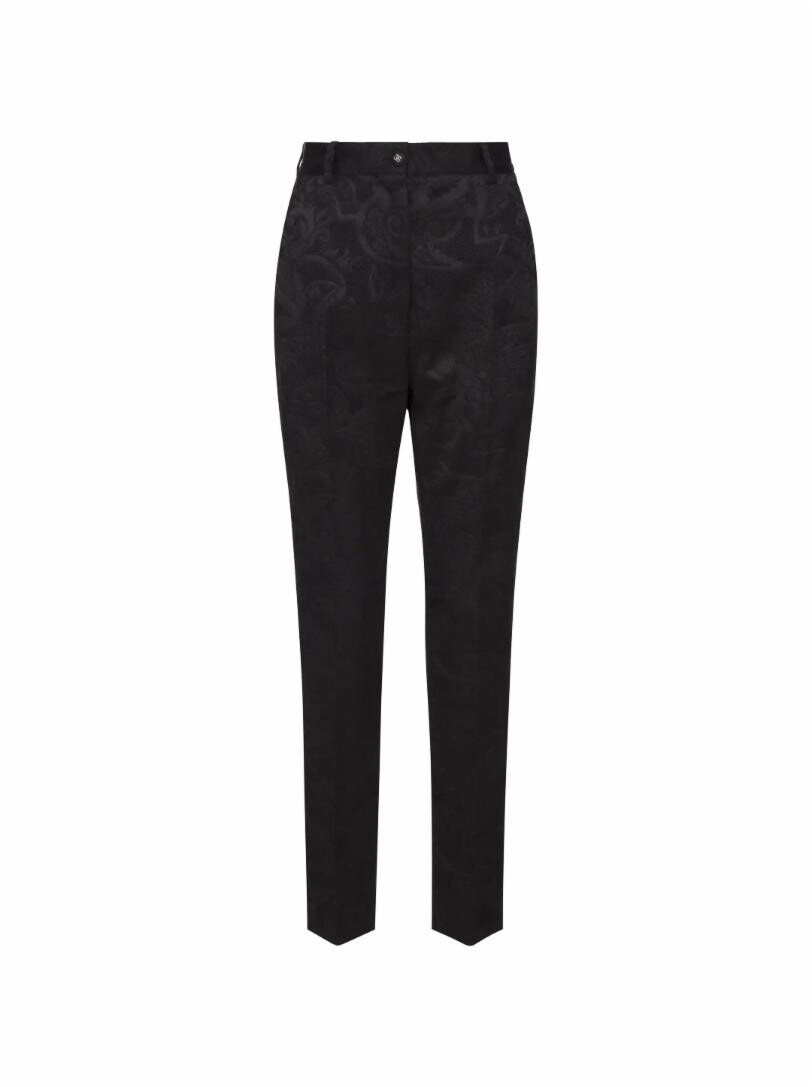 

Жаккардовые прямые брюки Dolce&Gabbana