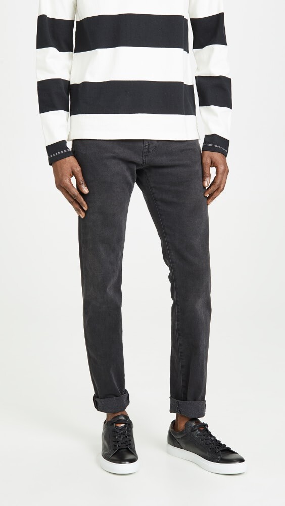 

Джинсы FRAME L'Homme Slim Fade To Grey Denim, серый