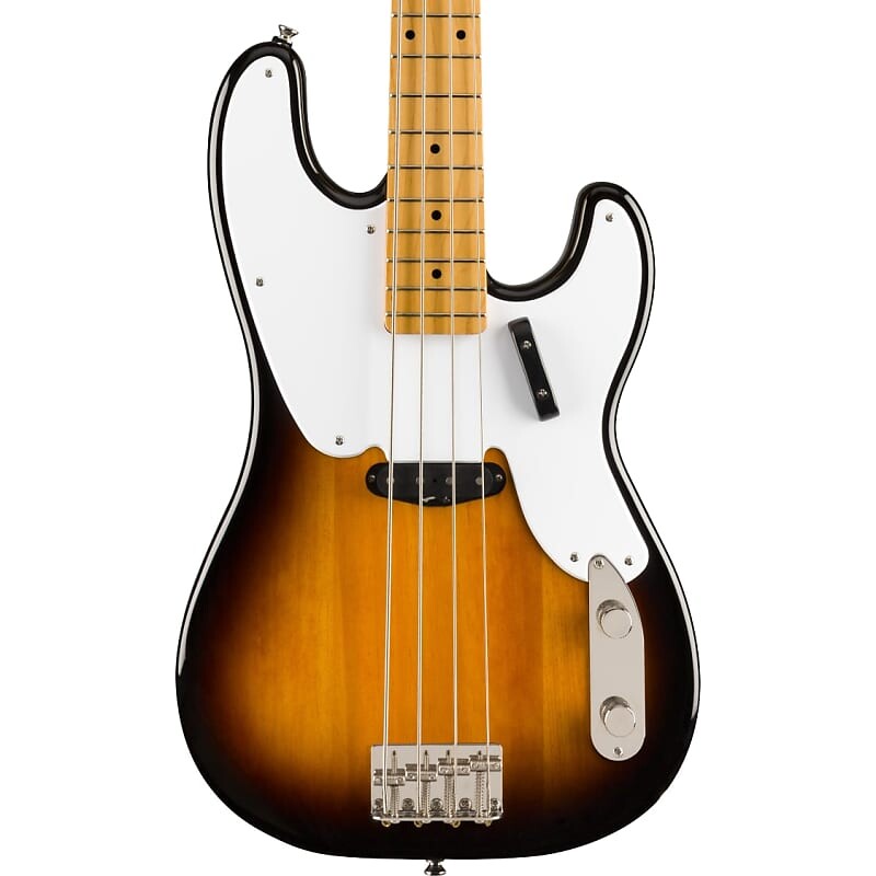 

Squier Classic Vibe '50s Precision Bass - Кленовый гриф, 2 цвета Sunburst