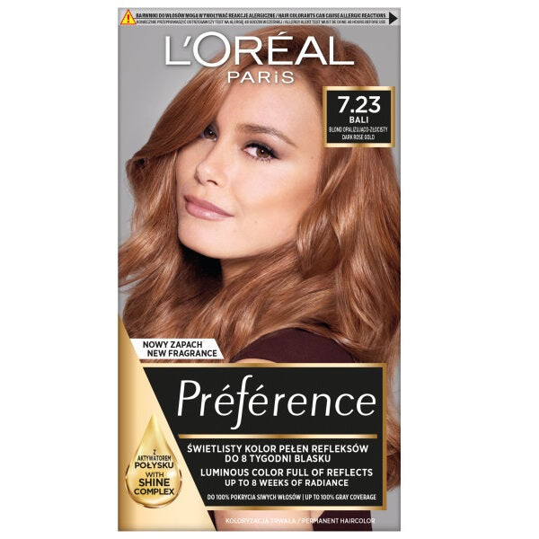 

L'Oreal Paris Краска для волос Recital Preference 7.23 Бали