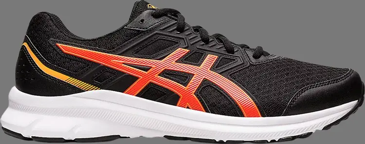 

Кроссовки jolt 3 'black cherry tomato' Asics, черный