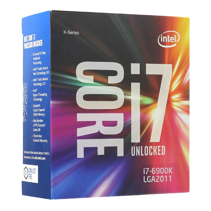 Процессор Intel Core i7-6900K BOX процессор intel core i7 11700f box