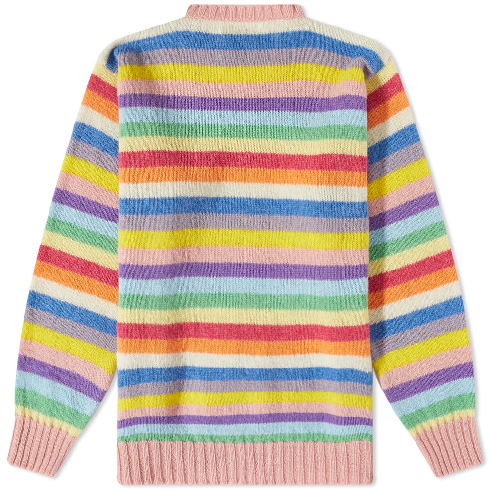 

Джемпер Jamieson's of Shetland Stripe Crew Knit, Серый