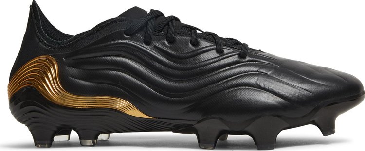 Бутсы Adidas Copa Sense.1 FG 'Black Gold Metallic', черный бутсы adidas copa sense 1 fg gw4943 р р 45rus uk темно синий