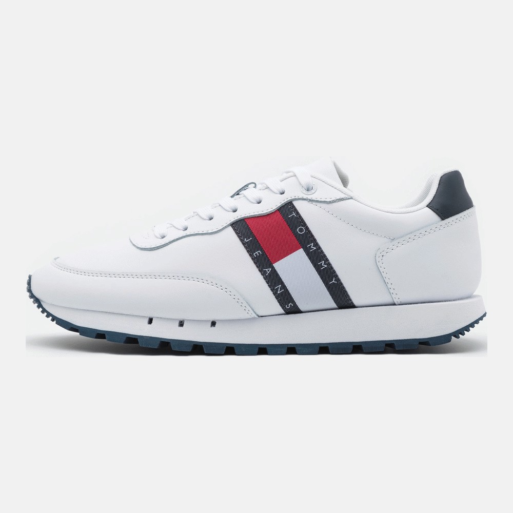 Кроссовки Tommy Jeans Runner, white кроссовки tommy jeans retro runner black