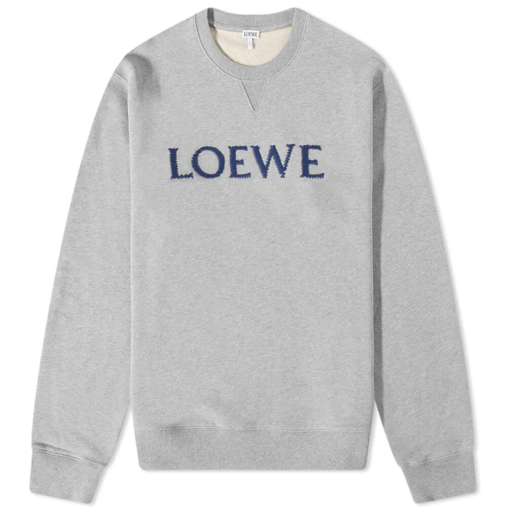 

Толстовка Loewe Embroidered Crew Sweat
