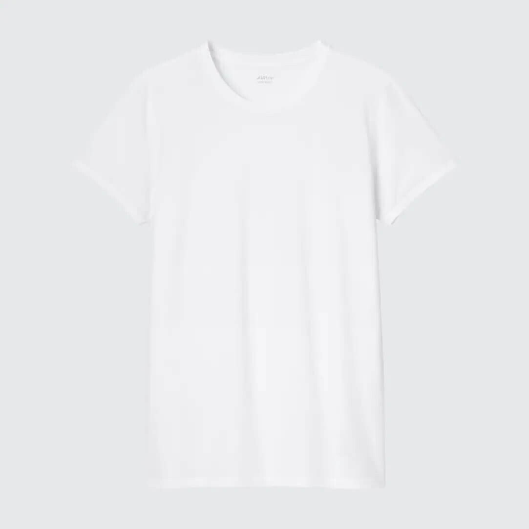 

Футболка Uniqlo AIRism Dry-Ex Mesh, белый