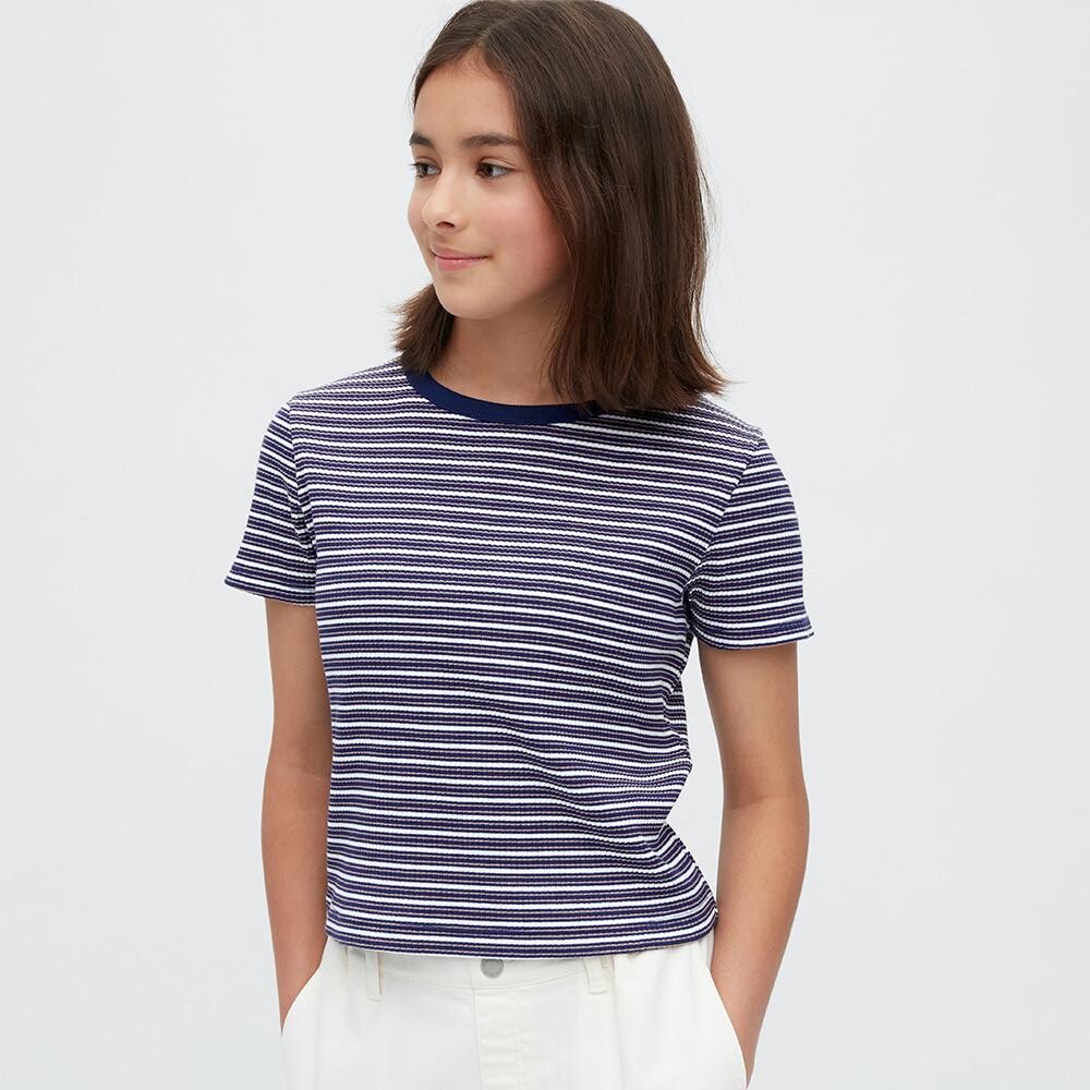 

Футболка хлопковая Uniqlo, синий