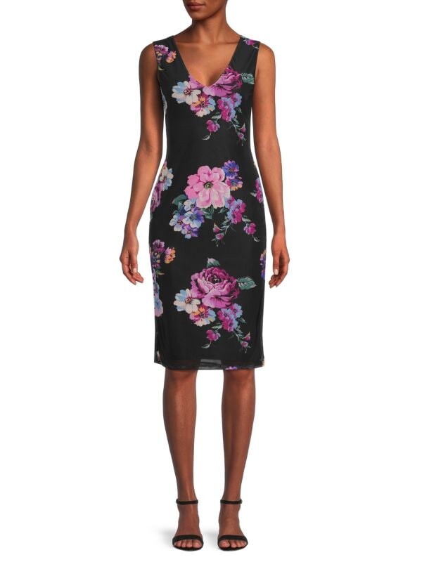 

Сетчатое платье арианы AFRM Purple floral