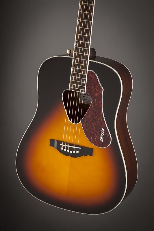 

Дредноут Gretsch G5024E Rancher с звукоснимателем Fishman - Sunburst G5024E Rancher Dreadnought with Fishman Pickup System