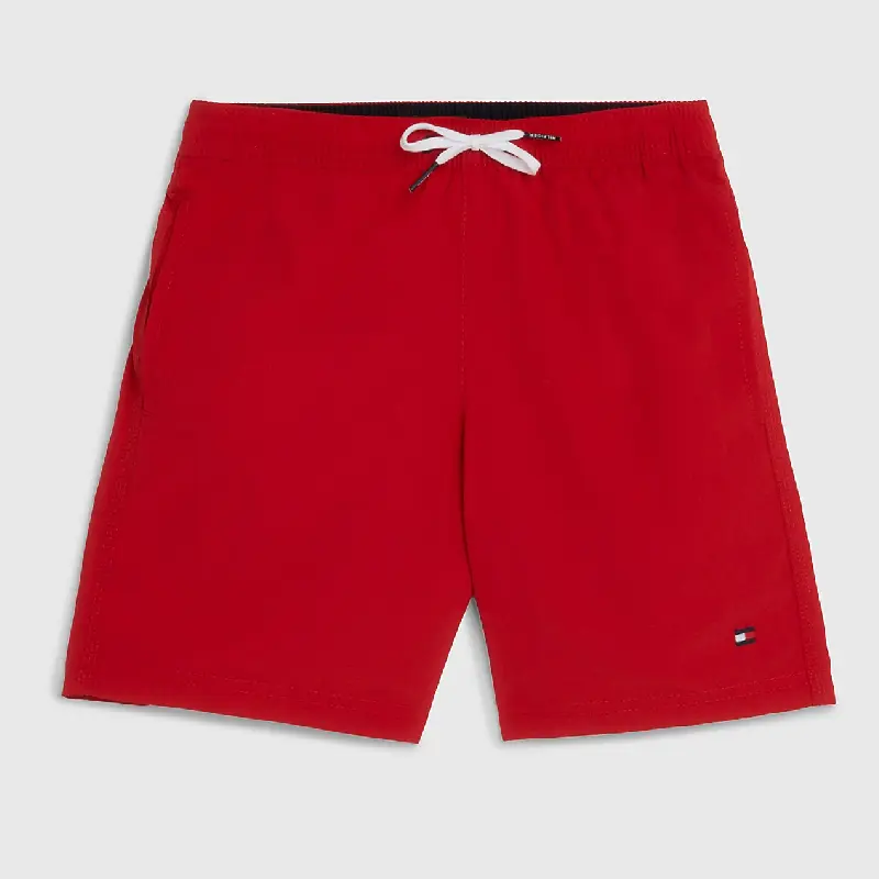 

Шорты для плавания Tommy Hilfiger Kids' Solid Swim, красный