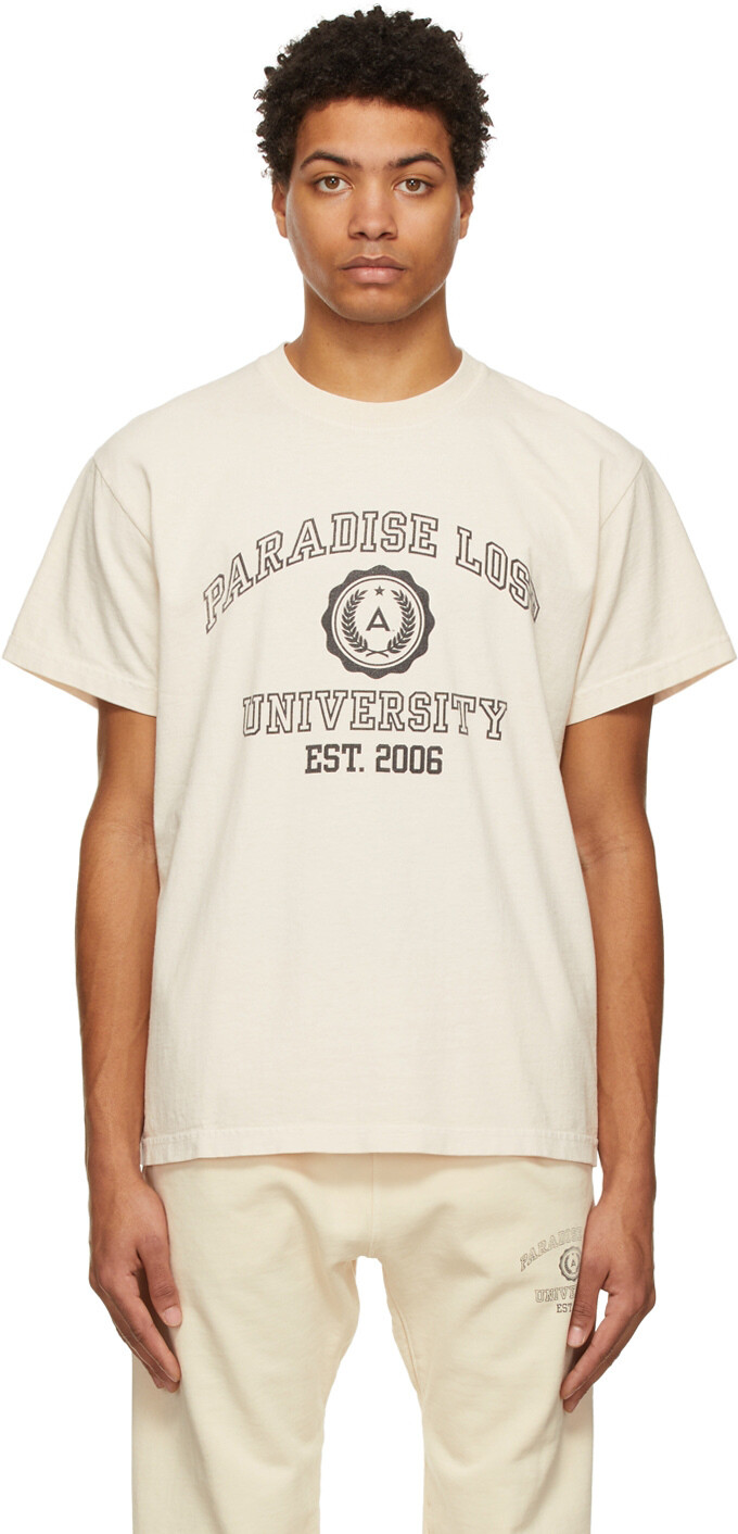 

Футболка Off-White с надписью «Paradise Lost University» Alchemist