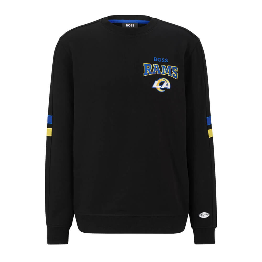 

Свитшот Boss x NFL Cotton-Terry, черный