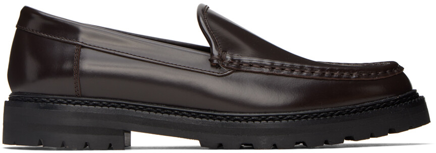 

Коричневые лоферы Dineralo Manolo Blahnik