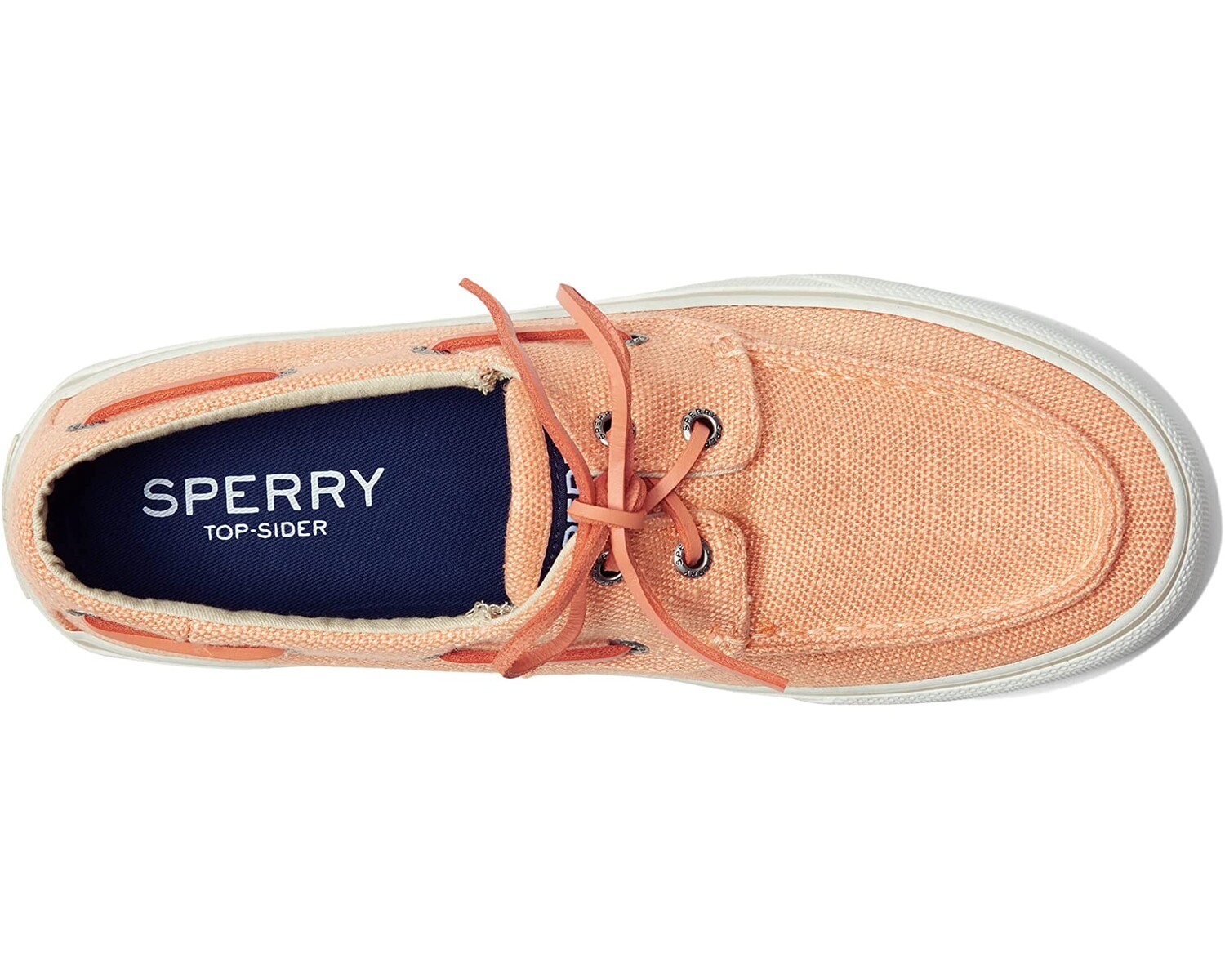 

Кроссовки Bahama II Hemp Sperry, коралловый