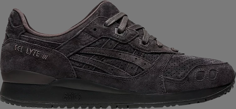 

Кроссовки gel lyte 3 'obsidian grey' Asics, серый