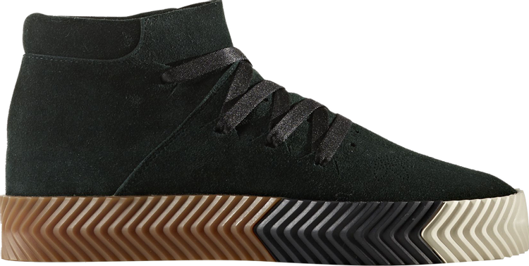Кроссовки Adidas Alexander Wang x AW Skate Mid 'Green', зеленый кроссовки adidas alexander wang x aw run mid black черный