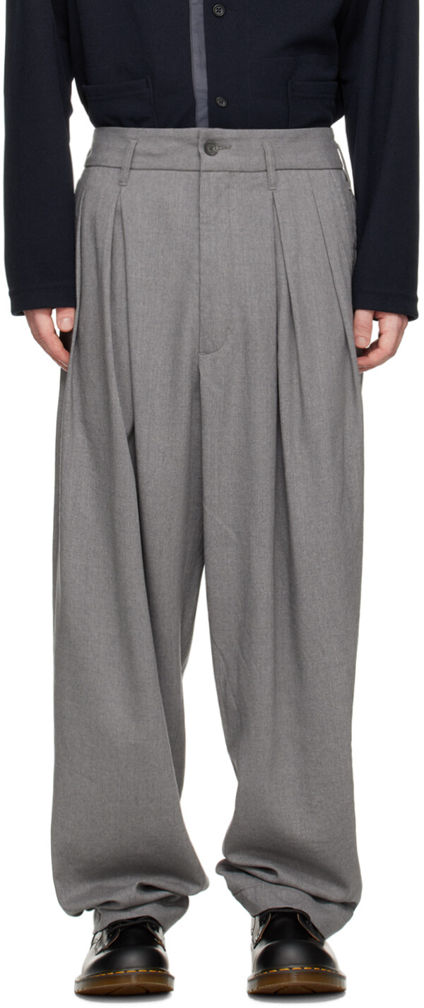 

Серые брюки Bontan Engineered Garments