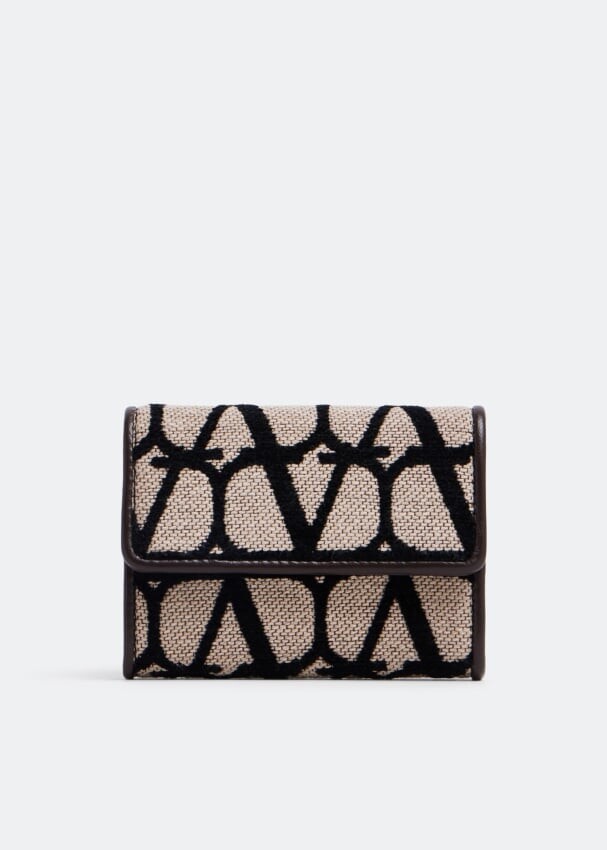 

Картхолдер VALENTINO GARAVANI Toile Icongraphe card case, принт