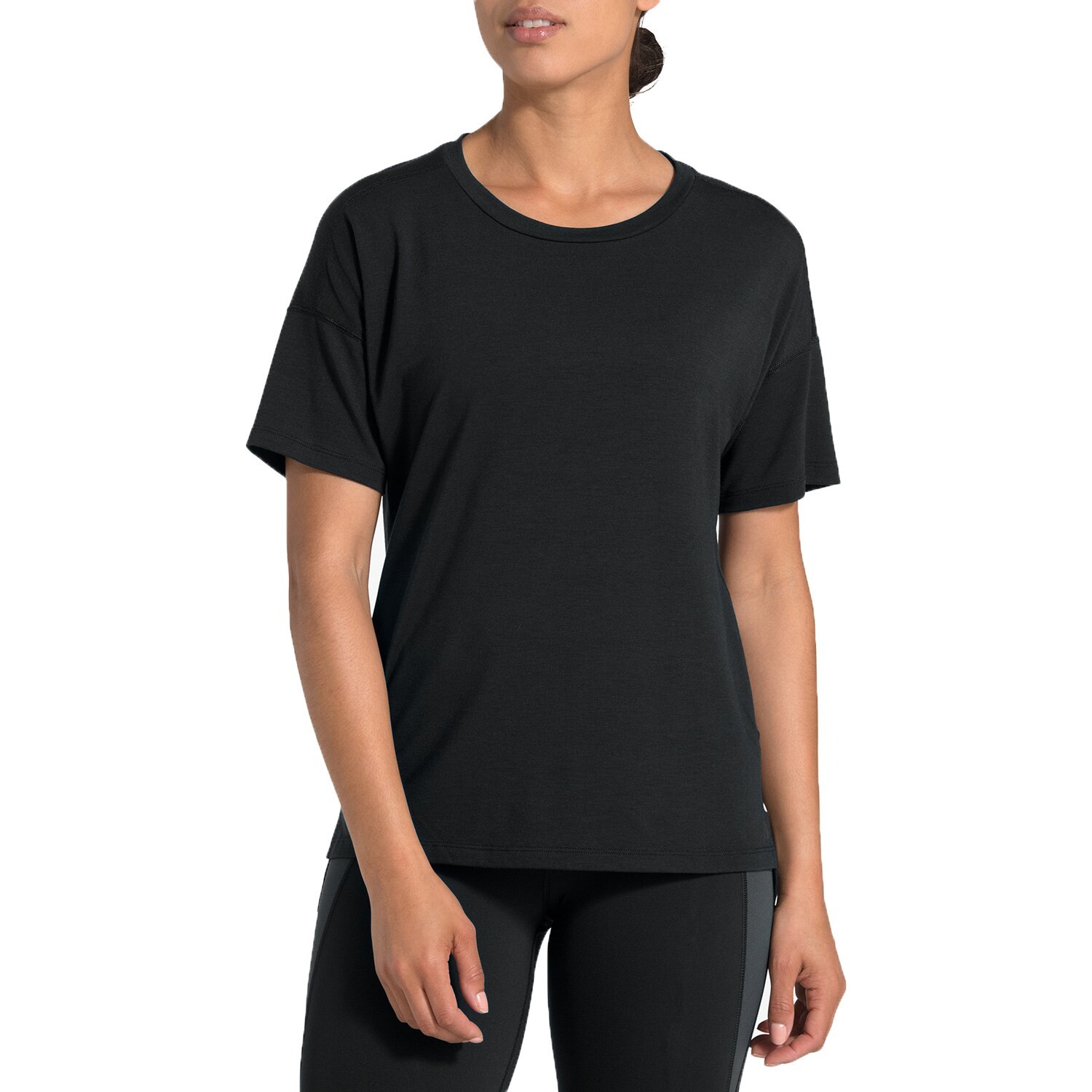

Футболкам The North Face Workout с коротким рукаво, черный